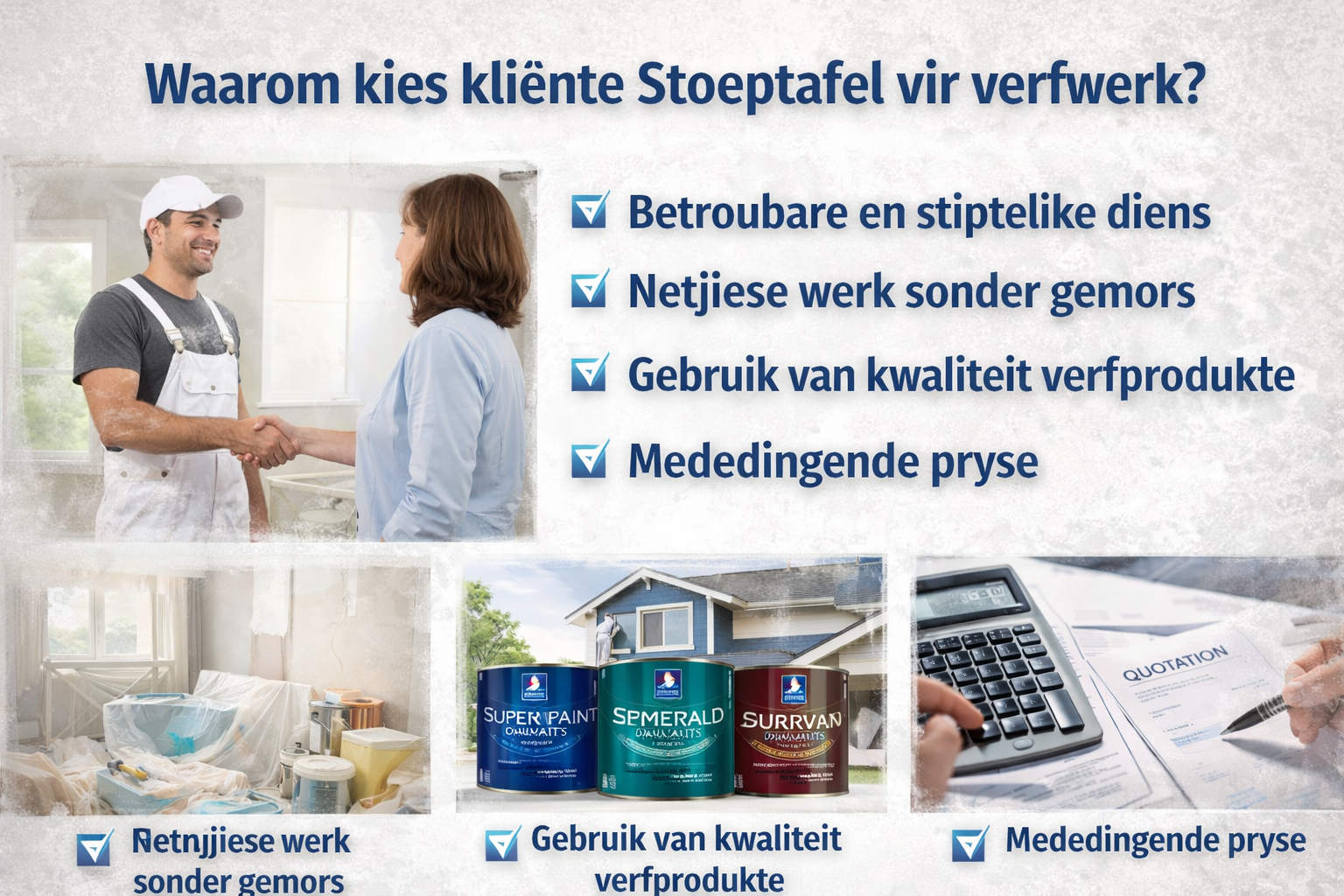 Warom Stoeptafel vir verf